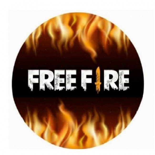 Capa de painel redondo tecido SUB Free Fire