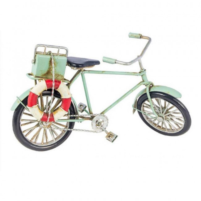 Bicicleta Verde com Bóia