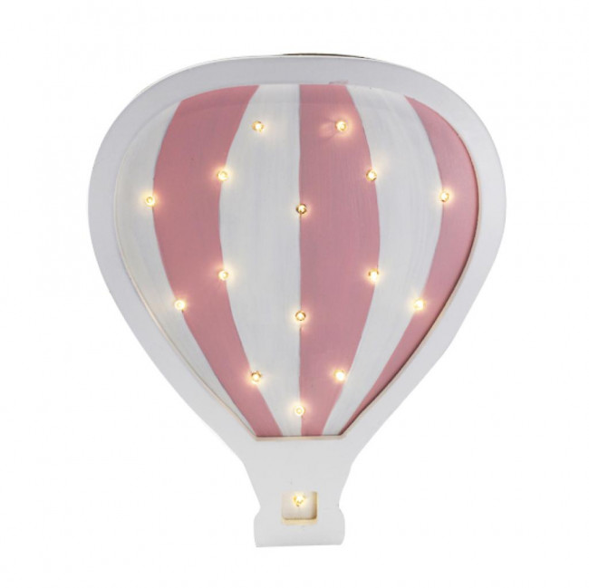 Balão de Ar Luminoso MDF Rosa