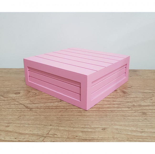 Caixa de Elevação Rosa Claro/Bebê M