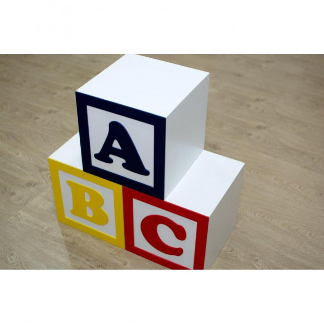 Kit trio de Cubos ABC