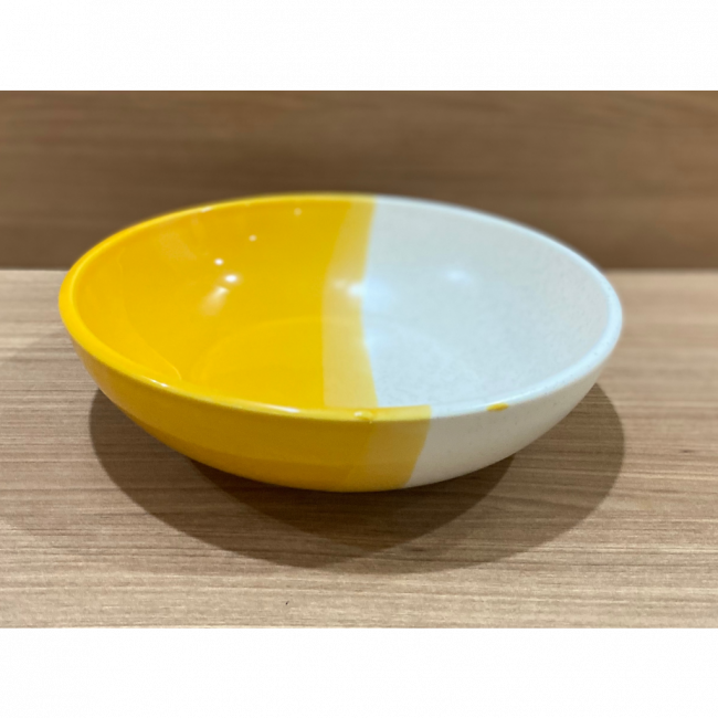 Bowl Amarelo/ off white M