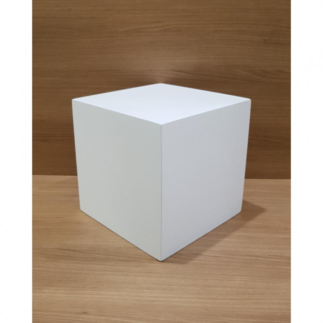 Base Cubo de Altura Branca P