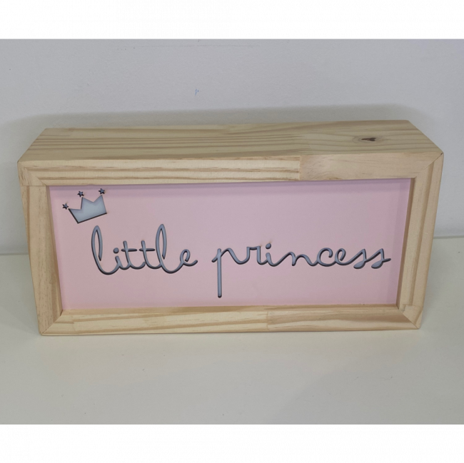 Ledbox Little Princess Rosa Bebê