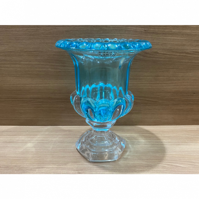 Vaso Cristal Azul G