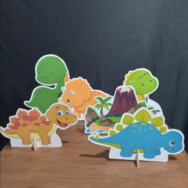 Display de mesa Dinossauro Baby  - 6 peças