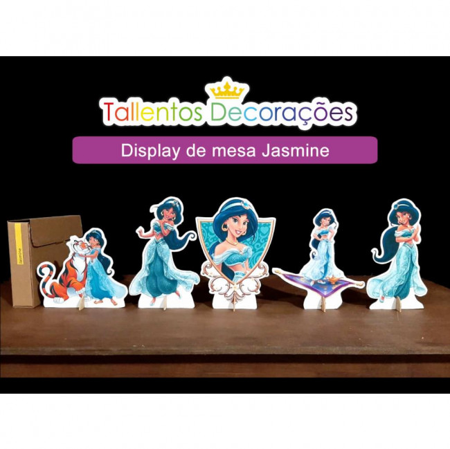 Display de mesa Jasmine - 5 peças