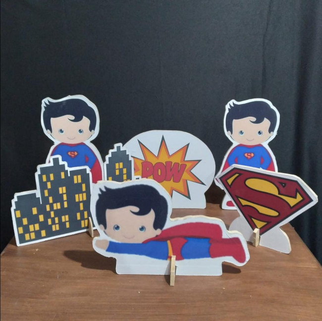 Display de mesa Superman Baby  - 6 peças