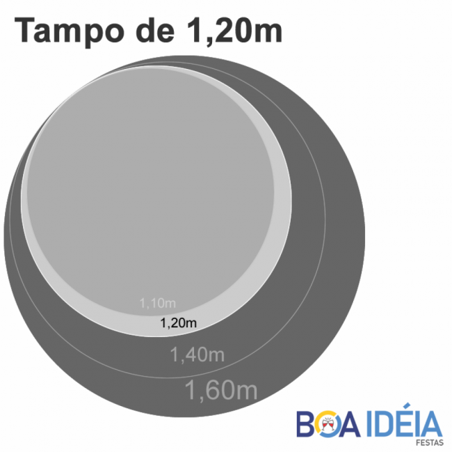 TAMPO REDONDO DE MDF 1,20M