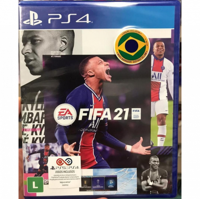 JOGO FIFA 21 - PS4